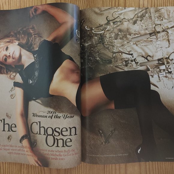 Sarah Michelle Gellar MAXIM Dual Cover magazine - Picture 3 of 8